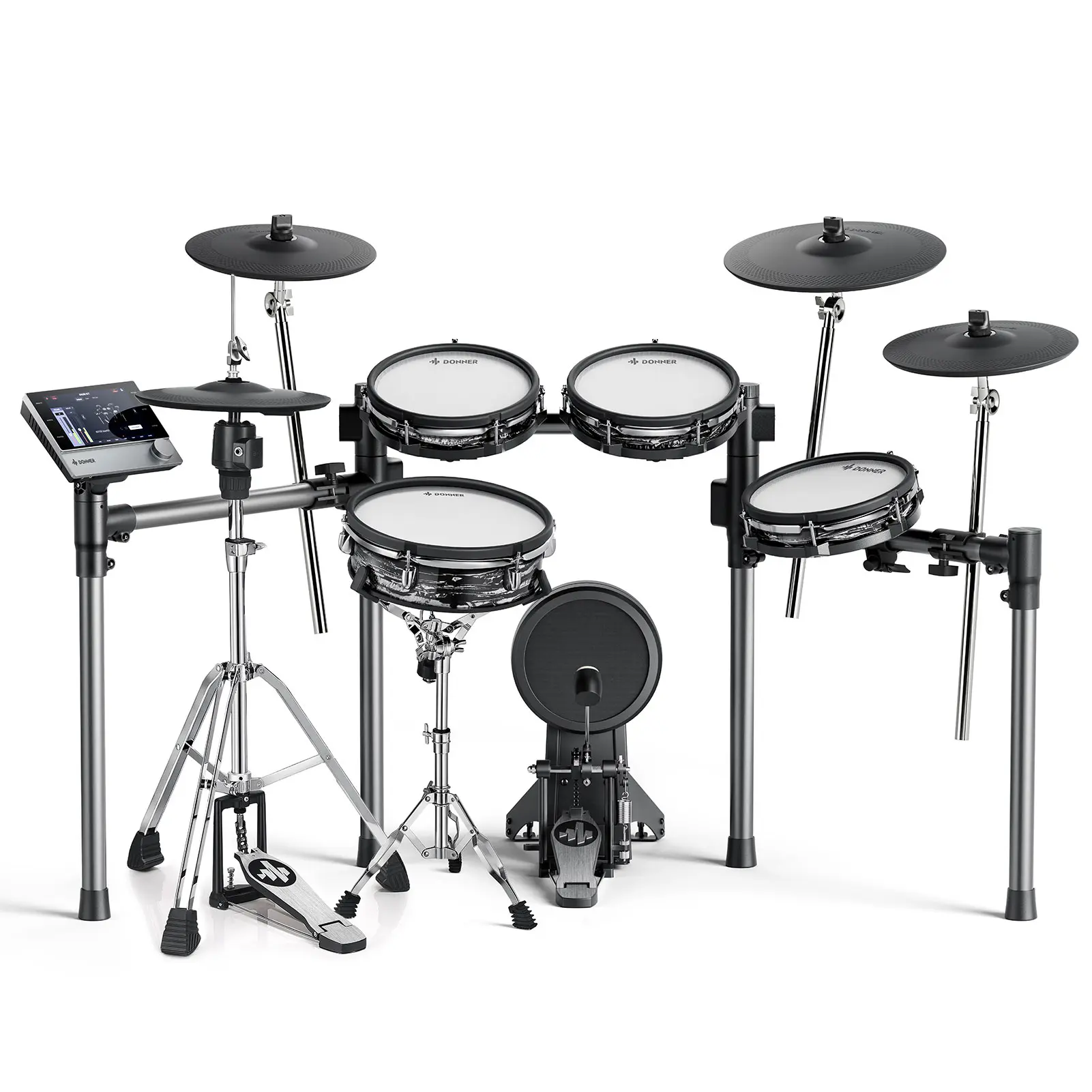 Donner Beat Pro · Batería electrónica de 5 cuerpos y 4 platillos