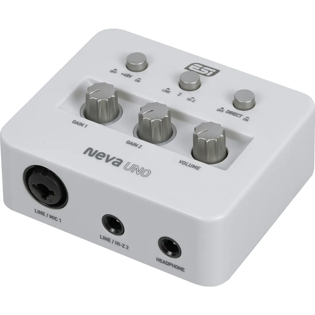 ESI Neva Uno · Placa de audio USB-C de 2 entradas y 2 salidas