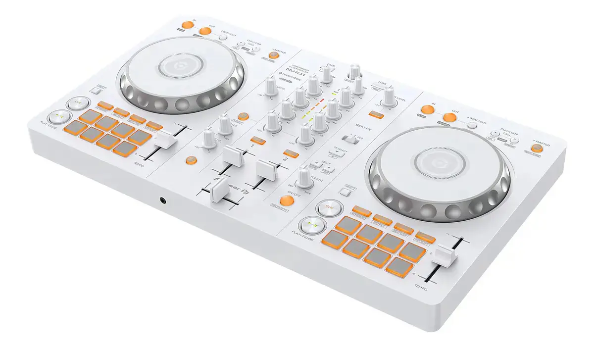 Pioneer DJ DDJ-FLX4 · Controlador de 2 canales, blanco
