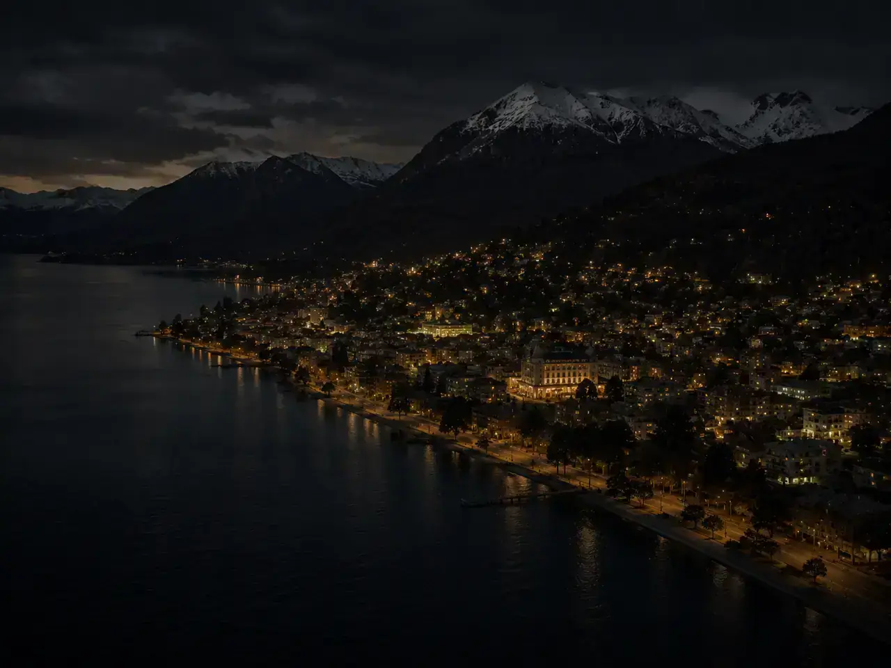 Bariloche de noche