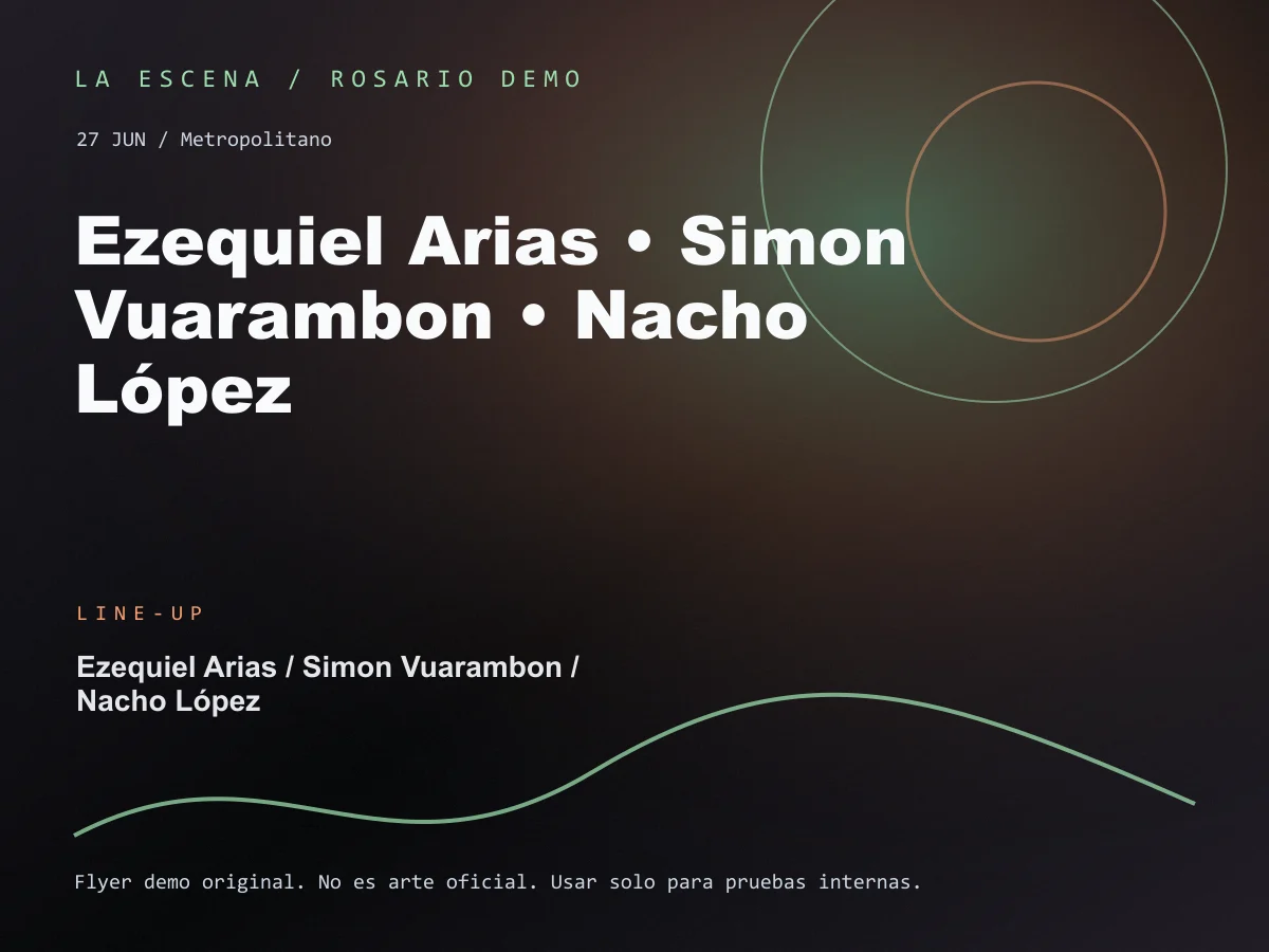 Ezequiel Arias • Simon Vuarambon • Nacho López
