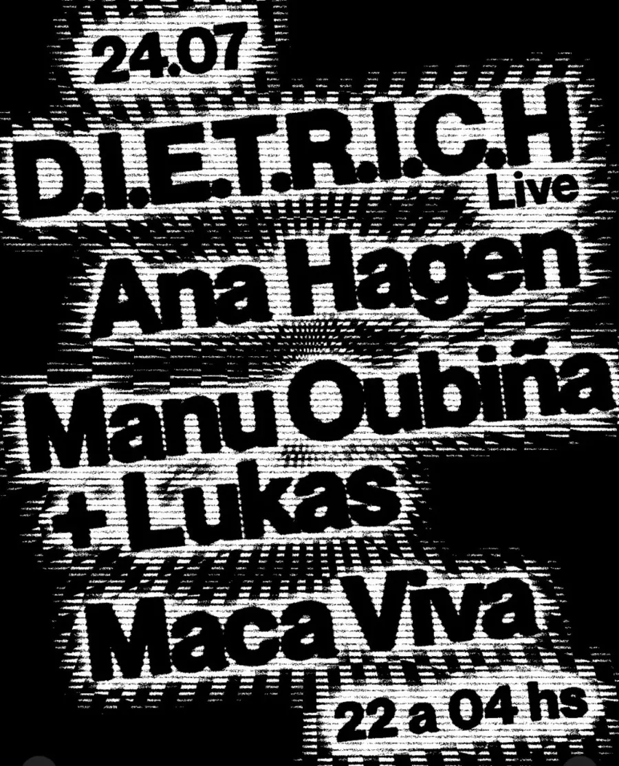 Ana Hagen, Manu Oubiña y D.I.E.T.R.I.C.H. + invitados en Deseo