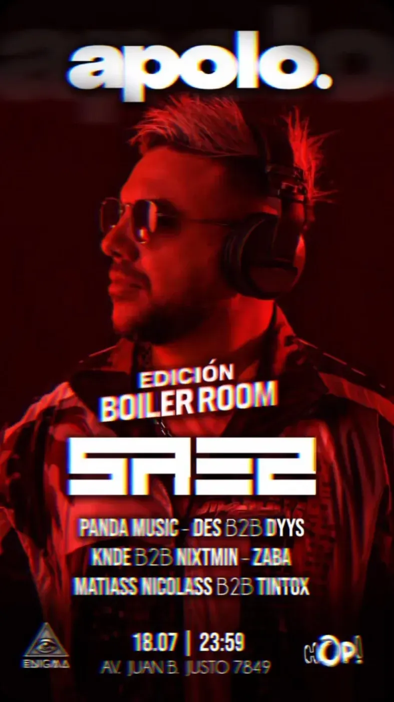 Apolo pres. Panda Music, Maxi Saez y Nixtmin + invitados