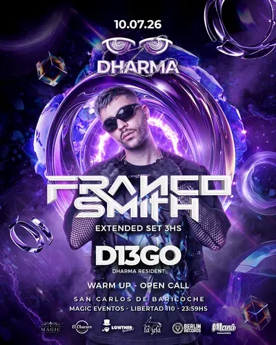 Dharma Producciones pres. D13GO y Franco Smith