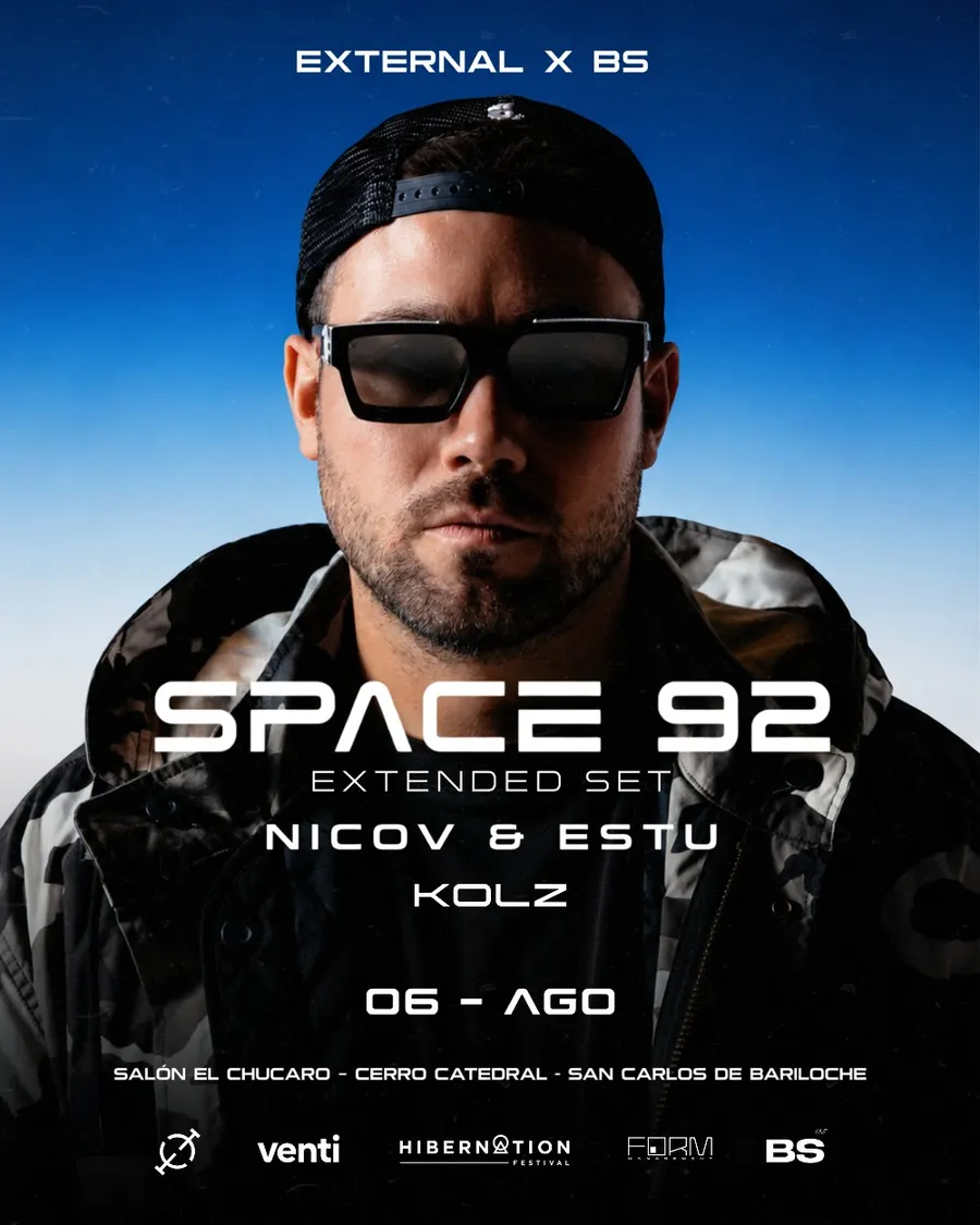 External pres. Kolz, Nicov y Space 92 + invitados
