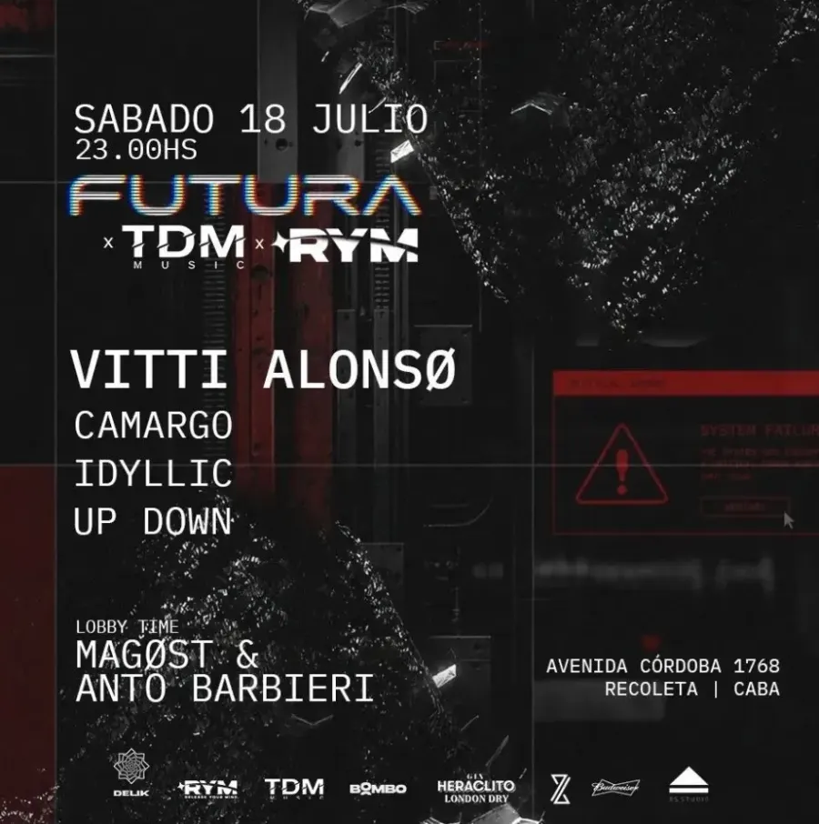 Futura pres. Camargo, Vitti Alonsø y Up Down + invitados
