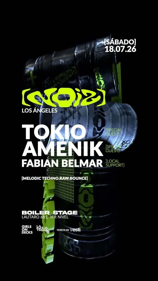 Girls on Decks pres. Tokio, Amenik y Fabian Belmar