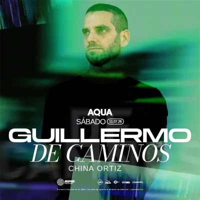 Guillermo De Caminos y China Ortiz en Aquabarra Lado B