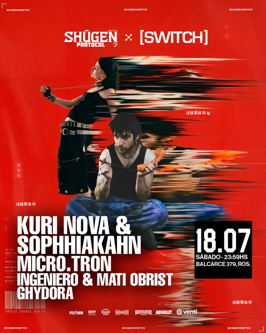 Ingeniero, Sophhiakahn y Micro.Tron + invitados en Switch Club