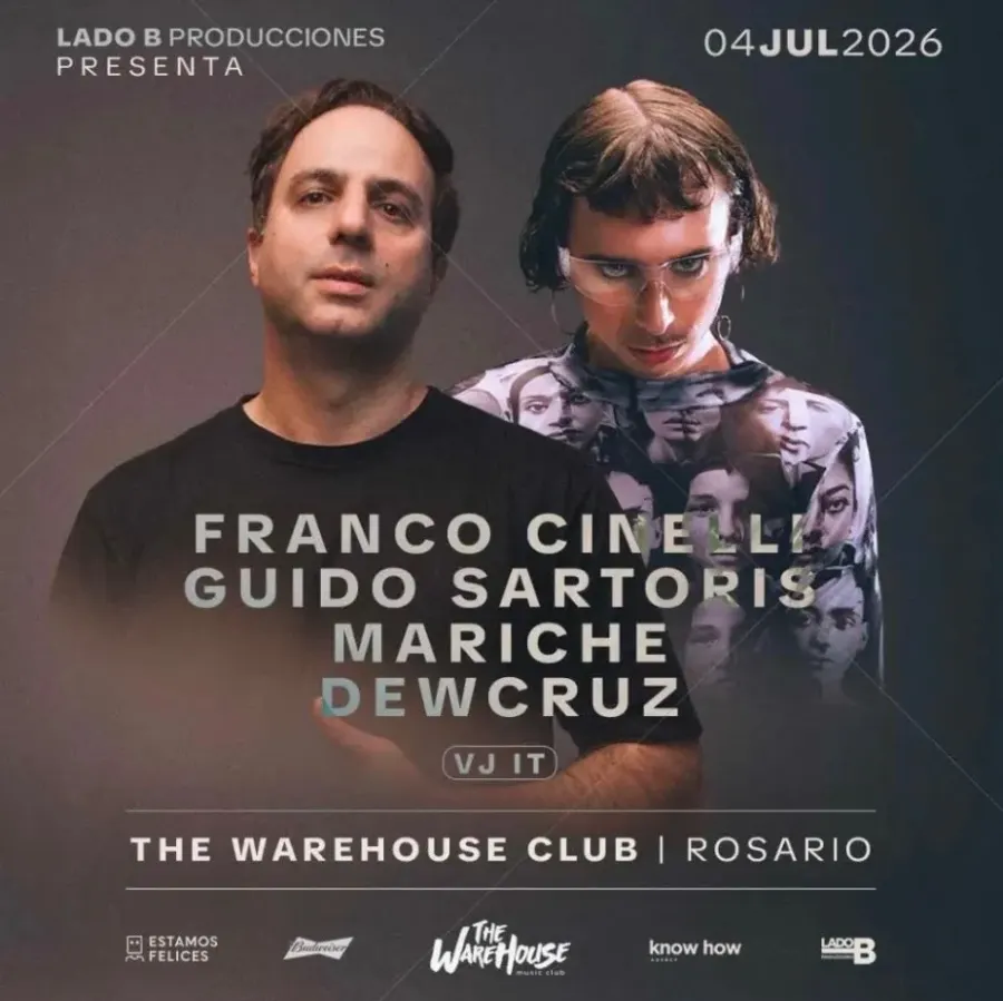 Lado B pres. Mariche, Franco Cinelli y Dewcruz + invitados