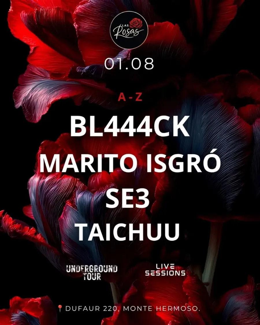 Live Session pres. Marito Isgró, Taichuu y Bl444ck
