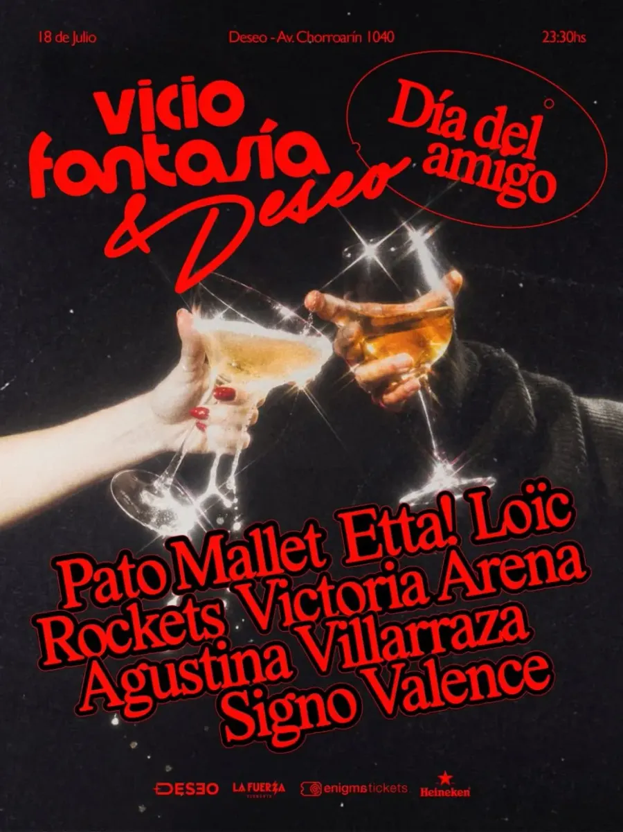 Loïc, Rockets y Pato Mallet + invitados en Deseo