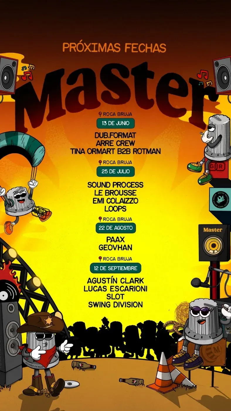 Master By Room pres. Sound Process, Le Brousse y Loops + invitados