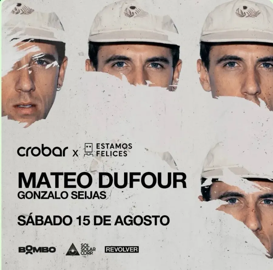 Mateo Dufour y Gonzalo Seijas en Crobar