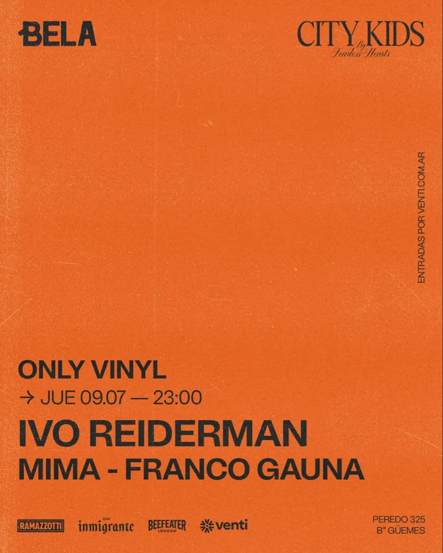 Mima, Ivo Reiderman y Franco Gauna en Bela