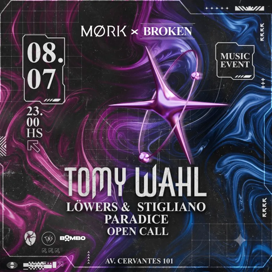 Mørk pres. Tomy Wahl, Stigliano y Löwers + invitados