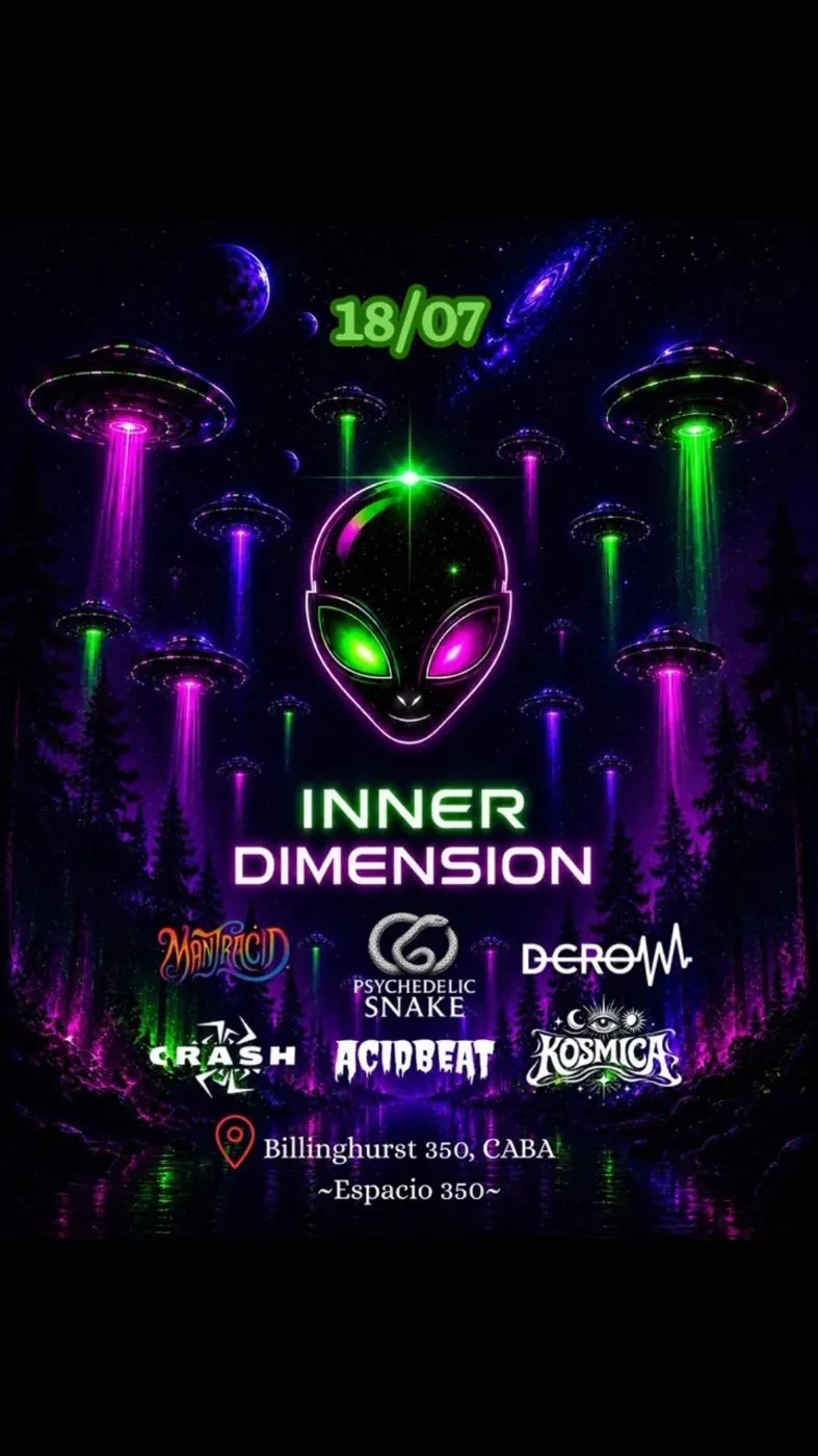 Psy Spirit pres. Acidbeat, D-crow y Mantracid