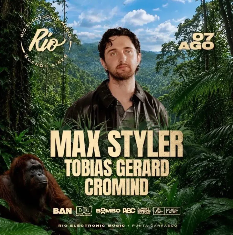 Rio Electronic Music pres. Cromind, Tobías Gerard y Max Styler