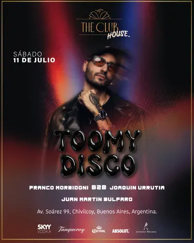 Toomy Disco | Franco Morbidoni B2B Joaquin Urrutia | Juan Martin Bulfaro