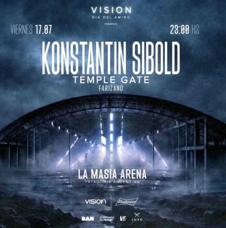 VISION pres. Konstantin Sibold, Lisandro Farizano y Temple Gate