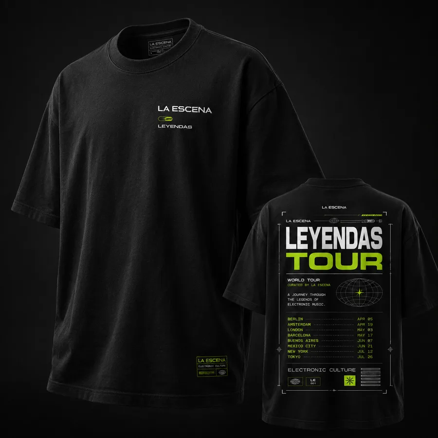Remera Tour · Leyendas